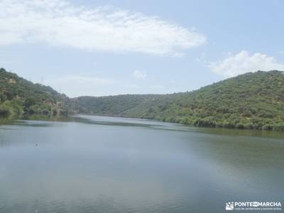 Embalse de Picadas - Río Alberche; viajes puente constitucion trekking españa rutas por madrid y alr